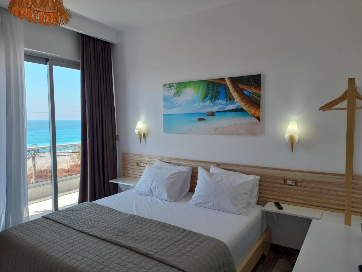 Anxhelos Hotel Himare Exterior foto